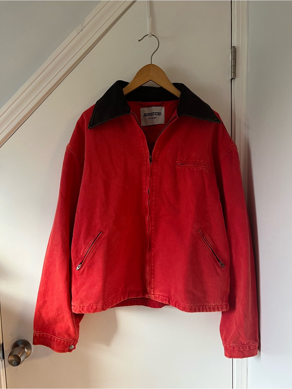 Arete brand ‘Classic Outlaw Jacket’ in Cherry - XL